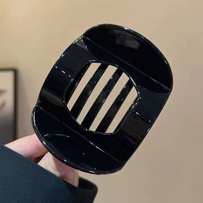 New Korean Acetic Acid Hair Clip Hair Accessories Women'S Spoon Clip Spring Clip Leopard Hair Clip Top Clip Simple Headpiece