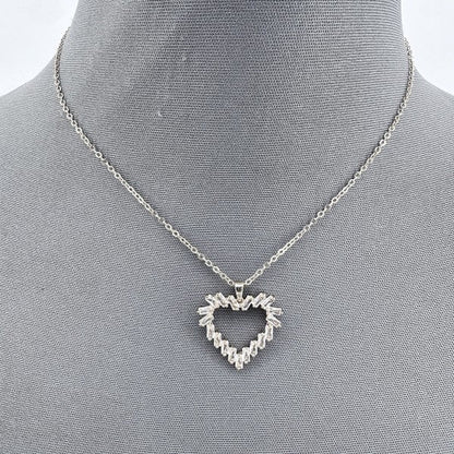 Secret Box Dainty Heart Shape Pendant Necklace