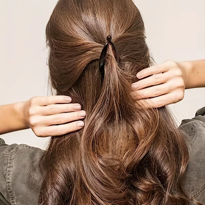 Matte Banana Hair Clip Fish Shaped Hairpin Ponytail Headband for Women Hair Accessories Hairgripstwist Clamp Barrettes Headwear