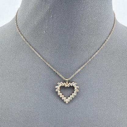 Secret Box Dainty Heart Shape Pendant Necklace