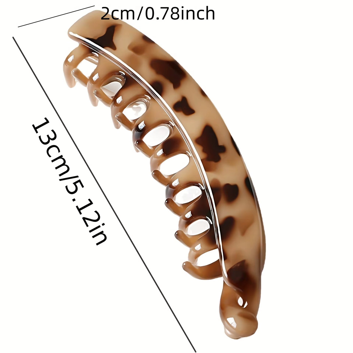 Matte Banana Hair Clip Fish Shaped Hairpin Ponytail Headband for Women Hair Accessories Hairgripstwist Clamp Barrettes Headwear